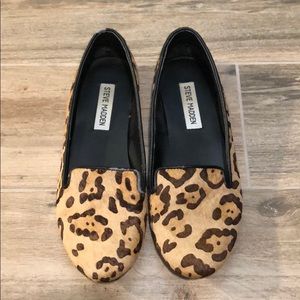 Steve Madden Leopard Loafers